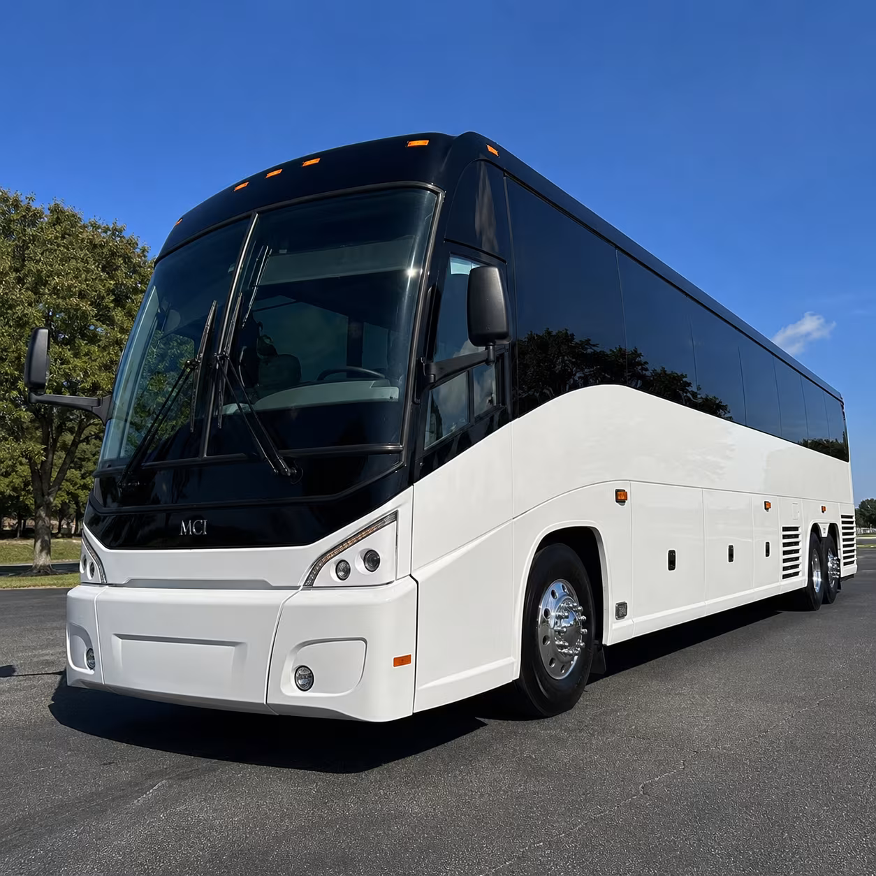 charleston 56 passenger charter bus
