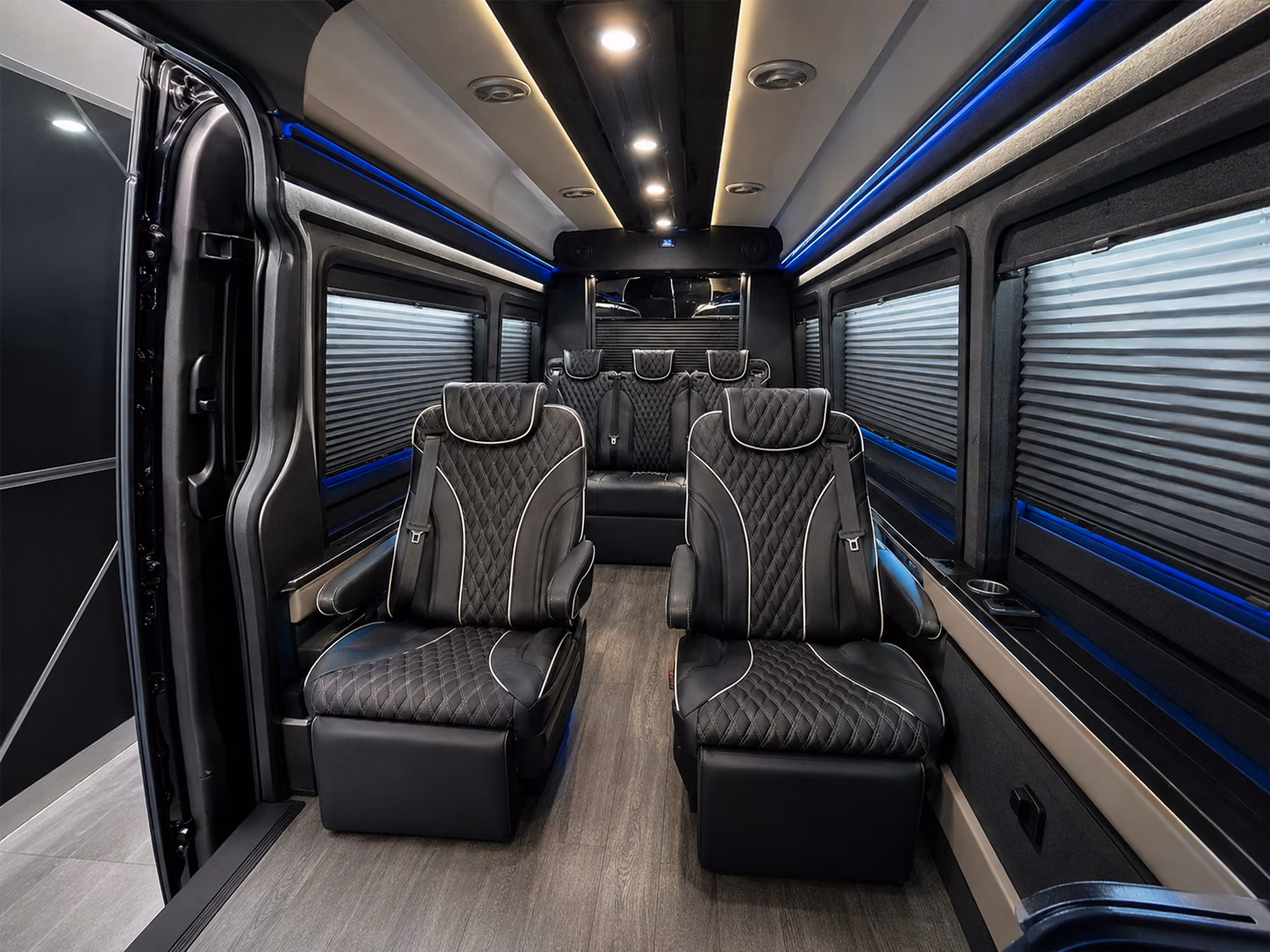 charleston sprinter van with driver interior