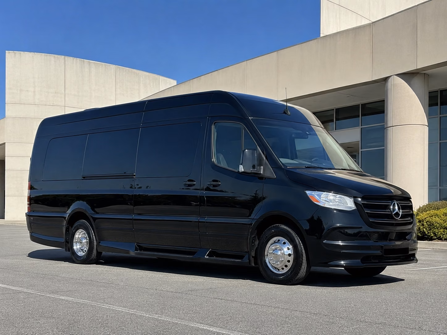 charleston sprinter van with driver