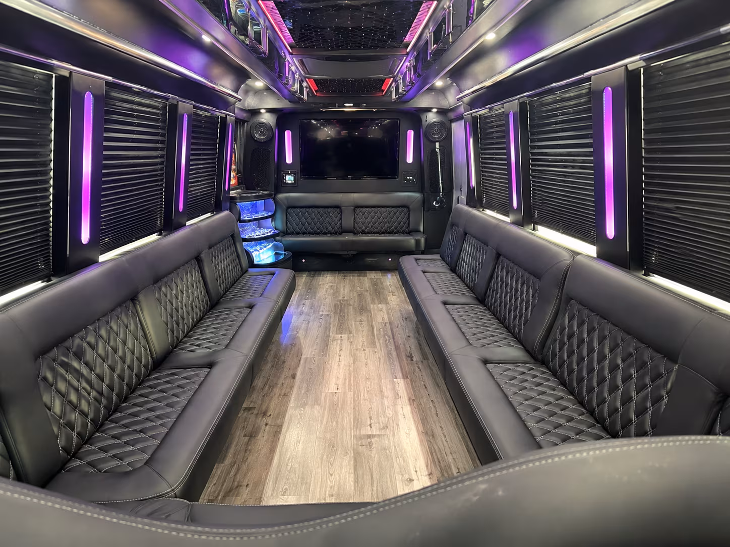 charleston wedding party bus rental