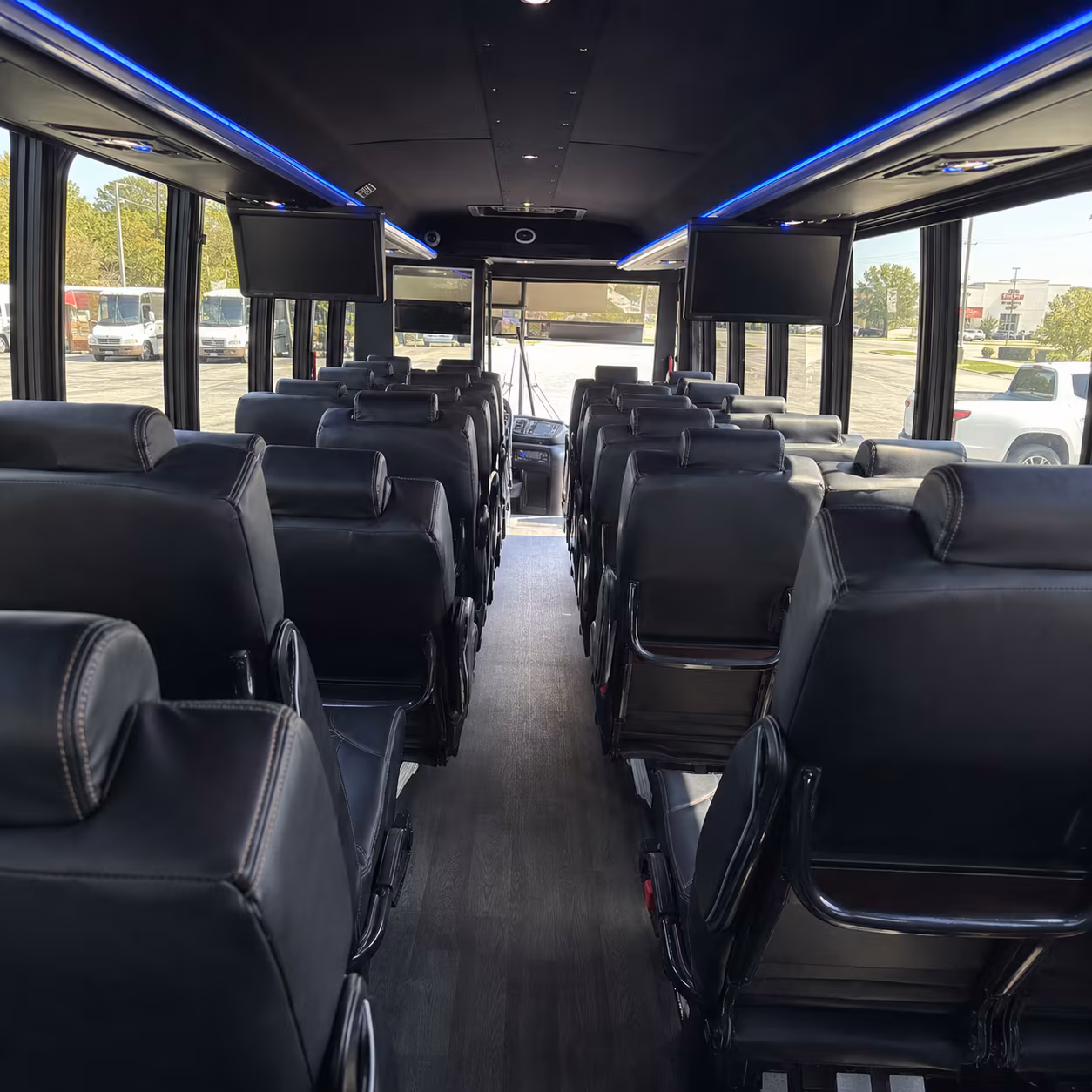 charter buses for corporate wine tour events near charleston