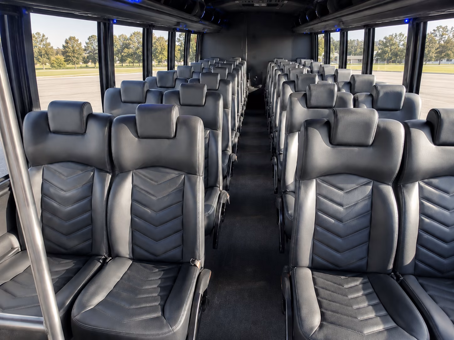 guest shuttle buses between charleston hotels and wedding venues