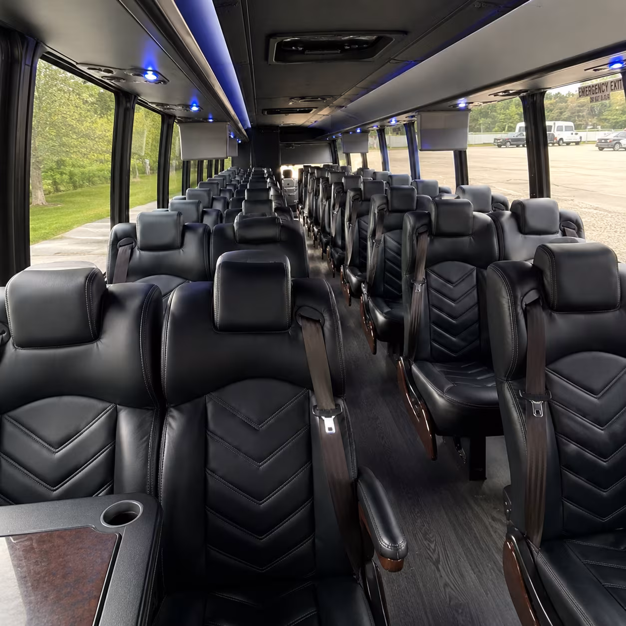 how is a bus rental actually priced in charleston south carolina