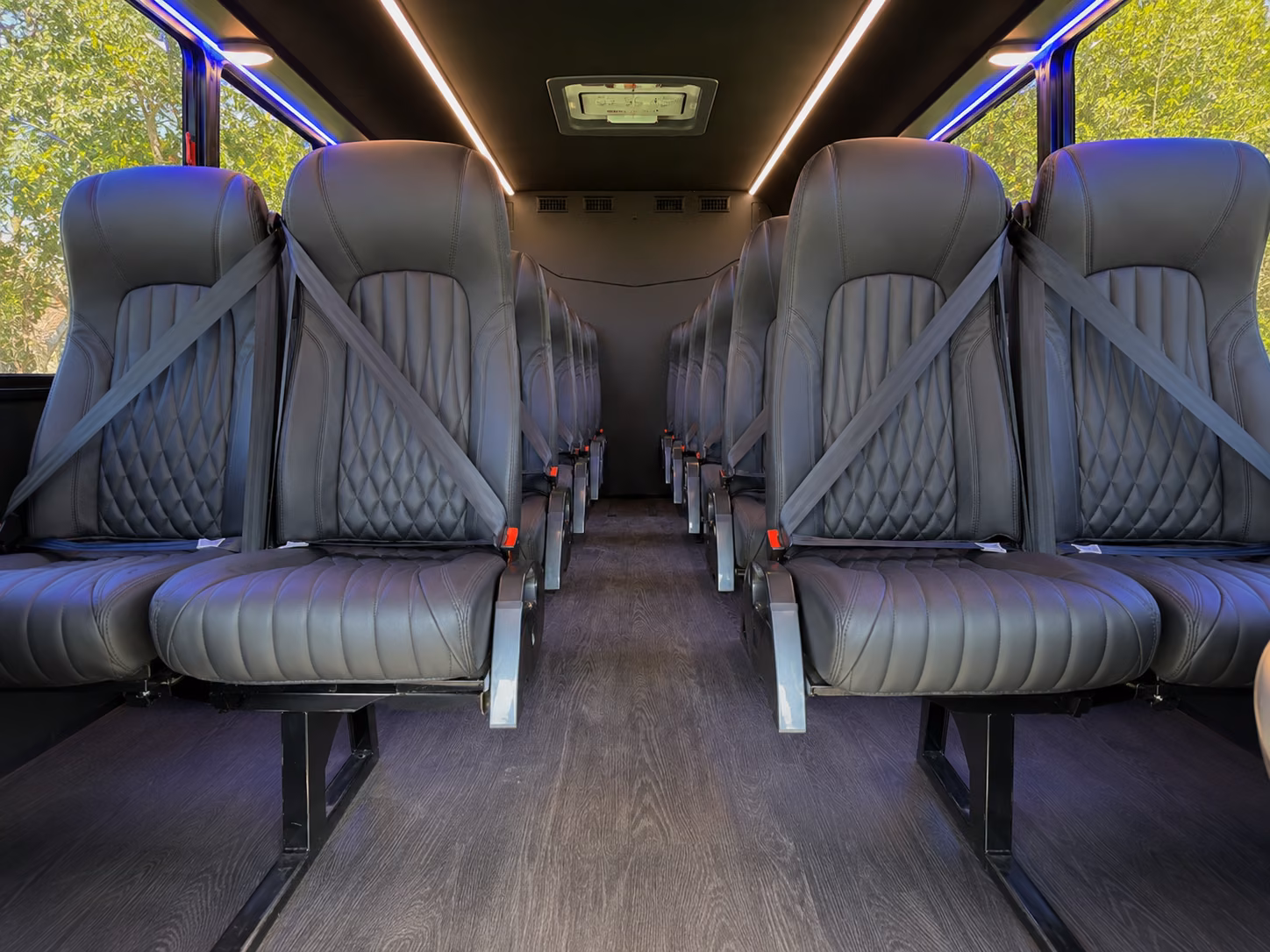 rehearsal dinner and wedding weekend bus rentals in charleston