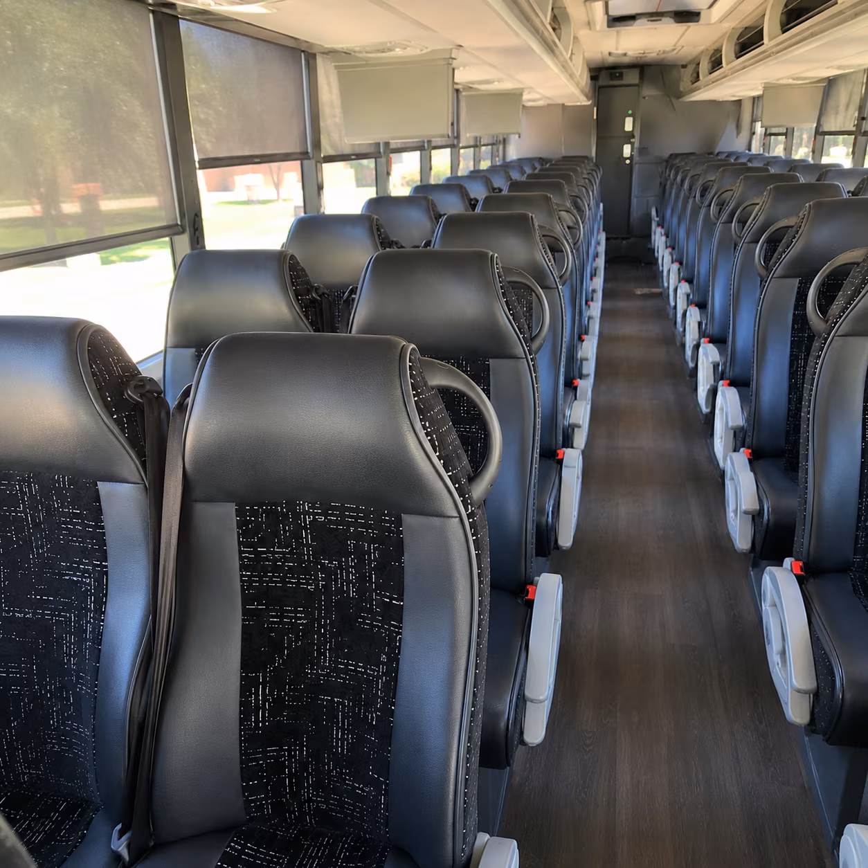 senior congregation shuttle buses for charleston churches